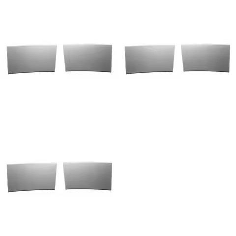 6X 26612JG00A RIM-DRIVING LAMP Roof Rail Front Cap Rack Base Covers For NISSAN X-TRAIL X Trail T31 2