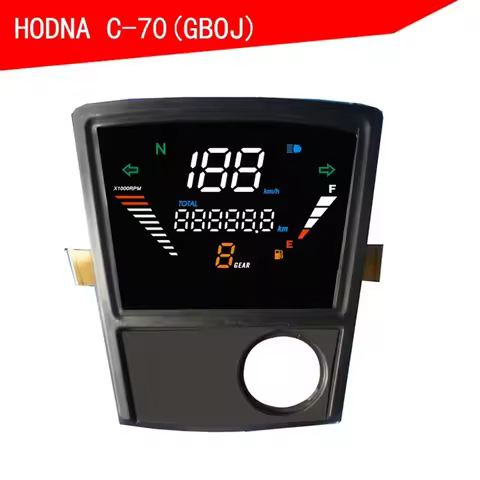 Motorcycle gobj LED Digital Meter RPM Assy For Honda Super Cub C70 C90 C700 C800 C900 Speedometer Od