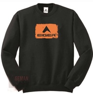 JAKET SWEATER EIGER HITAM