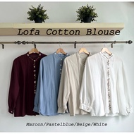 DEEROSE LOFA COTTON BLOUSE