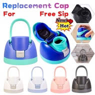 One Button Water Bottle Top Lid Cover Water Bottle Top Cap No Water Leakage Thermos Cup Lid Compatib