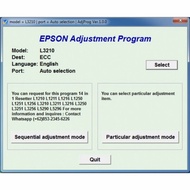 Epson L3210 Resetter Epson Printer Reset Package