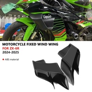 For Motorcycle Side Spoilers Winglet Aerodynamic Wing Fixed Wing Side Fairing ZX6R 2025 zx6r 636 202