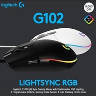 LOGITECH [SDW] pekanbaru/LOGTECH MOUSE G102 PRODIGY GAMING MOUSE ORIGINAL