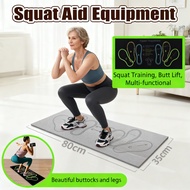 Squat mat beginners squat auxiliary training equipment squat thin thigh practice buttocks multi-func