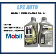 Mobil 1 Extended Performance Car Engine Oil 5W30 1L GOLD(20000KM)