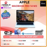 IBOX Apple MACBOOK PRO 14 M3 MAX 14C CPU 36gb 1TB 30C GPU OS - MRX53ID
