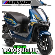 (3)/ STICKER CUTTING STICKER STRIPING ELECTRIC MOTORCYCLE/ ELECTRIC BIKE STICKER YADEA T9/T9L ELECTR
