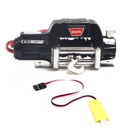 Metal Automatic Winch with 3CH Control Line for 1/10 RC Crawler Car Axial SCX10 TRAXXAS TRX4 Upgrade