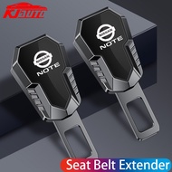 Nissan Note Zinc Alloy Car Seat Belt Extension Buckle Seat Belt Extension Clip Silencer For Note G1 E11 G2 E12 G3 E13 E-power Nismo Accessories