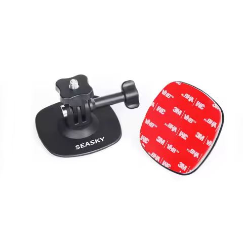 A1 Flexible Adhesive Helmet Mount Genuine 3M for GoPro Hero13/12/11/10/9/8 DJI Action 5 Pro 4 3 2 OS