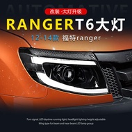 Vland LED ไฟหน้าสําหรับ Ford Ranger T6 12-14 การปรับเปลี่ยน High Beam ไฟเลี้ยวไฟวิ่งกลางวันพร้อมเลนส