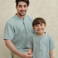 KATUN ZIEL KIDS - Keenan Rayakoko Premium Cotton Top Couple Dad & Boy HM