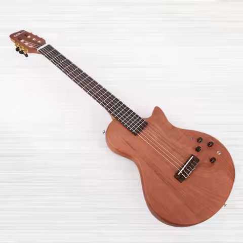 Silent nylon string travel electric classical classic guitar