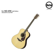 [LIMITED STOCKS/PRE-ORDER] Yamaha Acoustic Guitar LL16D (ARE) with Carrying Case Original Jumbo Type Body Solid Engelmann Spruce Top Treated with A.R.E. Absolute Piano The Music Works Store GA1 [BULKY]