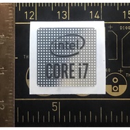 Sticker logo Sticker intel Core i7 10th gen 2020 original