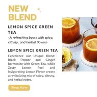 Lemon Spice Green Tea | Immune Booster Green Tea | Lemon Green Tea | Lemon Ginger Green Tea