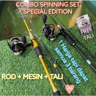 Gold Set Fishing rod combo.