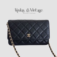 Chanel Caviar WOC 金扣