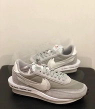Fragment Design x sacai x Nike LDWaffle 煙灰灰白三方聯名解構男女同款