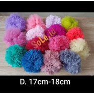 Berkualitas CEMOL HIJAB ANTI PUSING / SCRUNCHIE TILE HALUS UKURAN