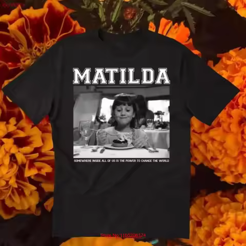 Matilda T Shirt vintage Washed Stretched Casual fashion Slightly Breathable Versatile Comfortable st