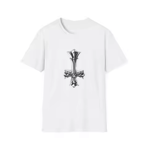Crome hearts design cross Softstyle T Shirt