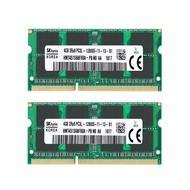 HYNIX 2X4GB DDR3 RAM For Notebook Laptop PC3L-12800S DIMM DDR3L 1600MHZ 4GB 8GB 1.35V