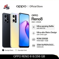 OPPO RENO 8 4G 8/256 GB - RENO 8 4G RAM 8GB ROM 256 GARANSI RESMI