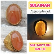 Natural stone agate ring Indonesian stone.28