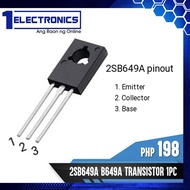 1Electronics 1pc 2SB649A B649A Transistor