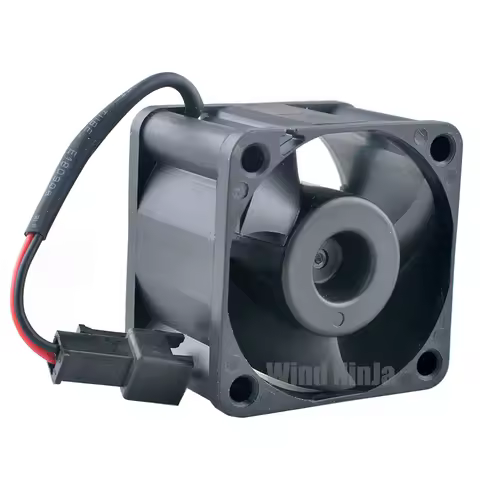Dual Ball Bearing Cooling Fan R124028BH ZCR82aR 4cm X 40mm DC12V 0.28A for 1U 2U Server Power Supply