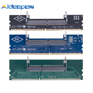 Aideepen อะแดปเตอร์การ์ดหน่วยความจำสำหรับเดสก์ท็อปแล็ปท็อป DDR5 DDR3 DDR4ไปยัง DDR3การ์ดพีซี DIMM DDR4อะแดปเตอร์เชื่อมต่อแรมความจำ DDR5