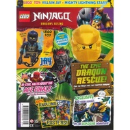 【LitraBrix】LEGO NINJAGO Magazine (UK Edition, Issue #125; Mar 2025) + Free LEGO Toy