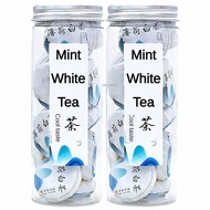 Fujian Aged Longevity Eyebrow White Tea Tea Mint Old White Tea Mini White Tea Cake Canned