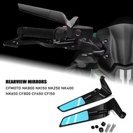 For NK 800 NK150 NK250 NK400 NK650 CF800 CF650 CF150 Motorcycle rearview mirror Invisible rearview m