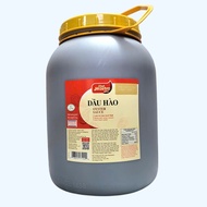 CHEF MASTRO -- LARGE BOTTLE 6 Kg -- OYSTER OIL (From Fresh oysters) LEE KUM KEE Oyster Sauce From Fr