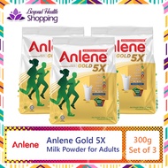 Anlene Gold 5X Milk Powder Plain 300G x3