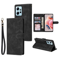 Wallet Skin-friendly Card Stand Magnetic Flip Leather Case For Xiaomi Redmi 14C 13 13C 12C 10 10C 9