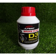 APIDO MINYAK BREK BRAKE FLUID OIL DOT 3 300 ML BREK MOTOSIKAL