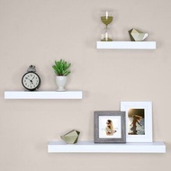 1-tier wall shelf measuring L40xW10xH2cm