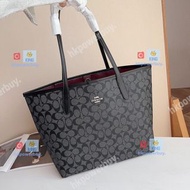 新款 COACH 蔻馳 5696 最雙面托特包 認準hkpowerbuy. 銀包 錢包 手袋 背囊 斜孭袋 送禮 情人節 禮物
