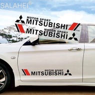 K410# Car Door Decoration Decal For Mitsubishi ralliart Lancer  Asx Outlander asx 3 Pajero Sport L20