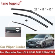 Wiper Blades for Mercedes Benz GLA H247 MK2 2020 2021 2022 2023 Windshield Windscreen Window GLA200 