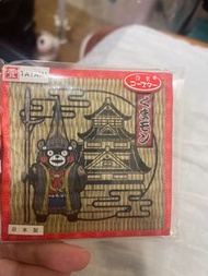 日本製/熊本熊杯墊/