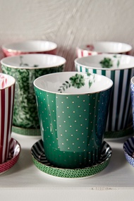 PIP STUDIO Royal Dots Green 水杯組230ml/9cm