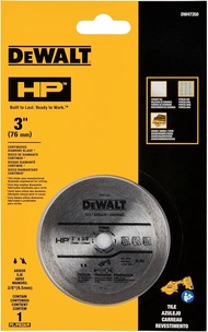 DEWALT ใบตัดสำหรับเครื่อง DCS438  ใบตัดเพชร 3 นิ้ว DW8530ใบตัดกระเบื้อง DW47350ใบตัดเหล็ก 3 นิ้ว (แพ