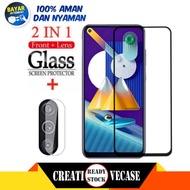 Samsung Galaxy M11 Tempered Glass Package A11 Anti-Screen Protector