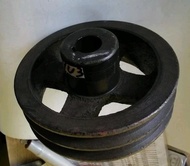 Pulley puli B2 - 6 inch as 30 mm pulley besi cor