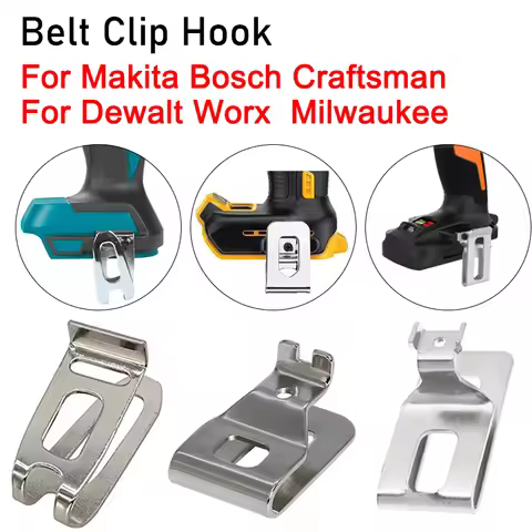 Tool Waist Buckle Belt Clip Hook For Makita Milwaukee Bosch Dewalt Worx Craftsman Cordless Drills Im